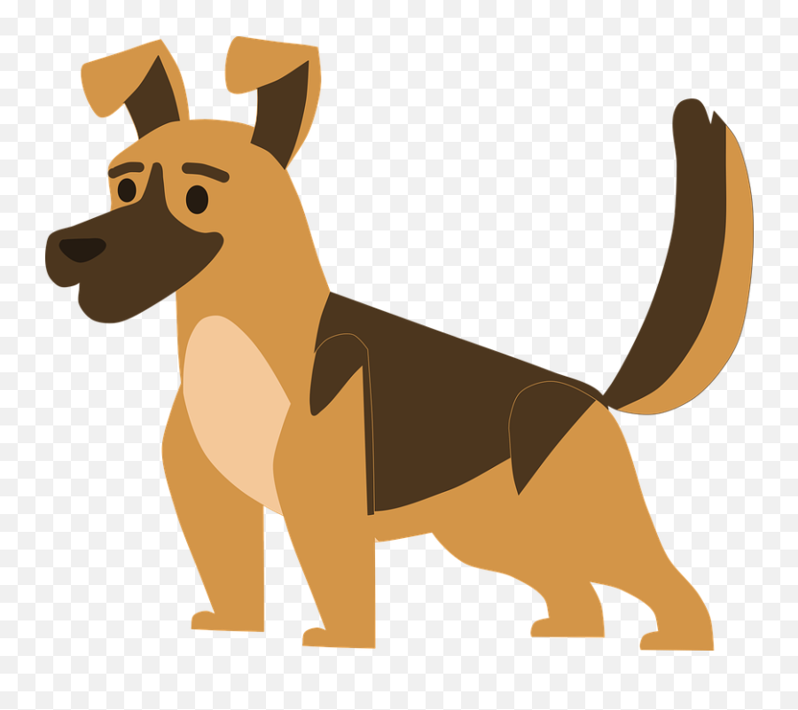 Brown Puppy Canine Funny Cute - Dog Emoji,Dog Tail Emotions