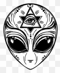 Report Abuse - Alien Face Black And White Emoji,Alien Emoji Patch