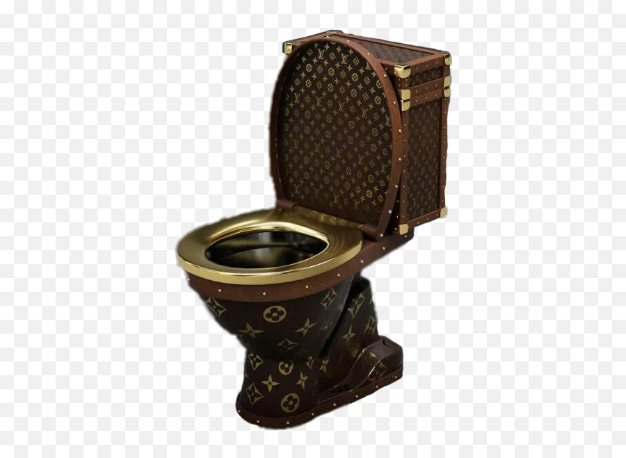 Lv Toilet Png Official Psds - Transparent Gold Toilet Png Emoji,Toilet Emoji Png
