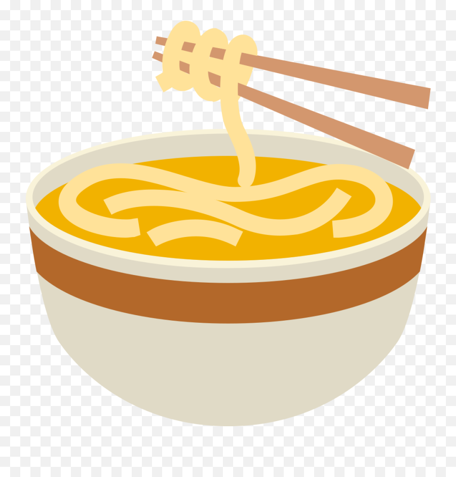 Emojione 1f35c - Noodles Png Clipart Emoji,Spaghetti Emoticon