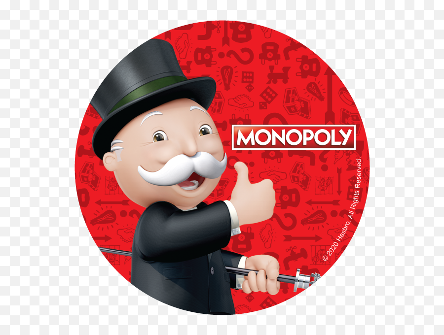 Medialink - Fictional Character Emoji,Monopoly Man Emoji