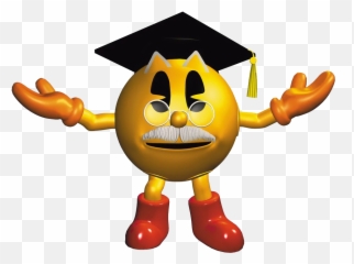 Professor Pac - Professor Pac Man Pac Man World Emoji,Emoticon Professor
