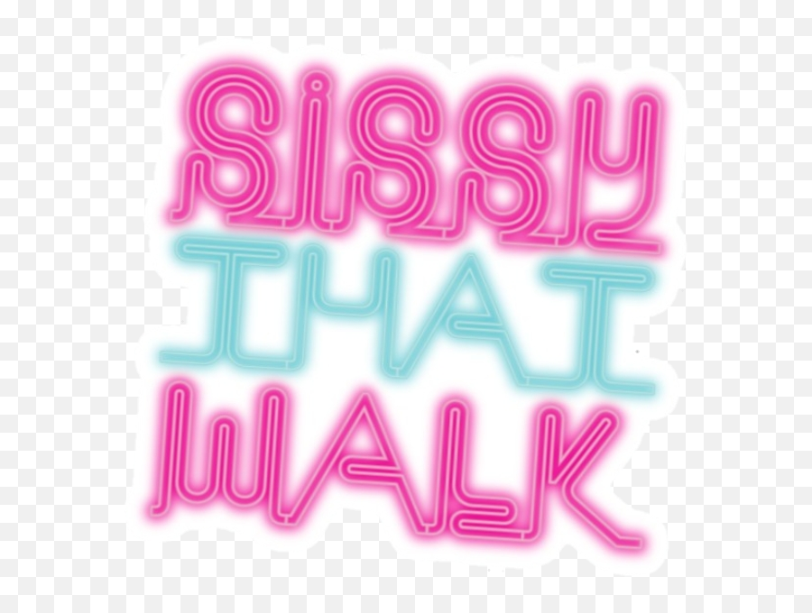 Sissy Sissythatwalk Sticker - Girly Emoji,Sissy Emoji