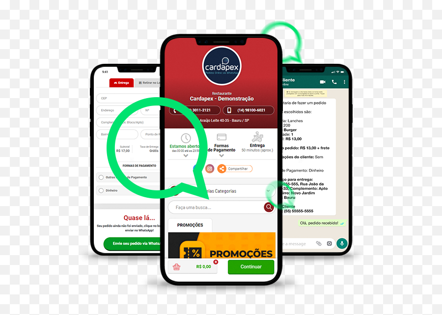 Cardapex Cardápio De Pedidos Via Whatsapp - Whatsapp Cardápio Online Emoji,Emojis Para Whatsapp?trackid=sp-006