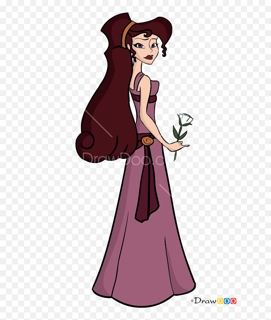 How To Draw Megara Cartoon Princess - Fictional Character Emoji,Emojis Dont Work On Ffxv A New Empire