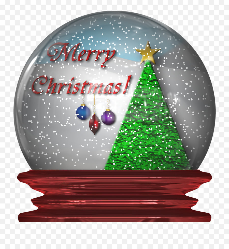 Christmas - Christmas Snow Globe Transparent Emoji,Image Envoking Emotion