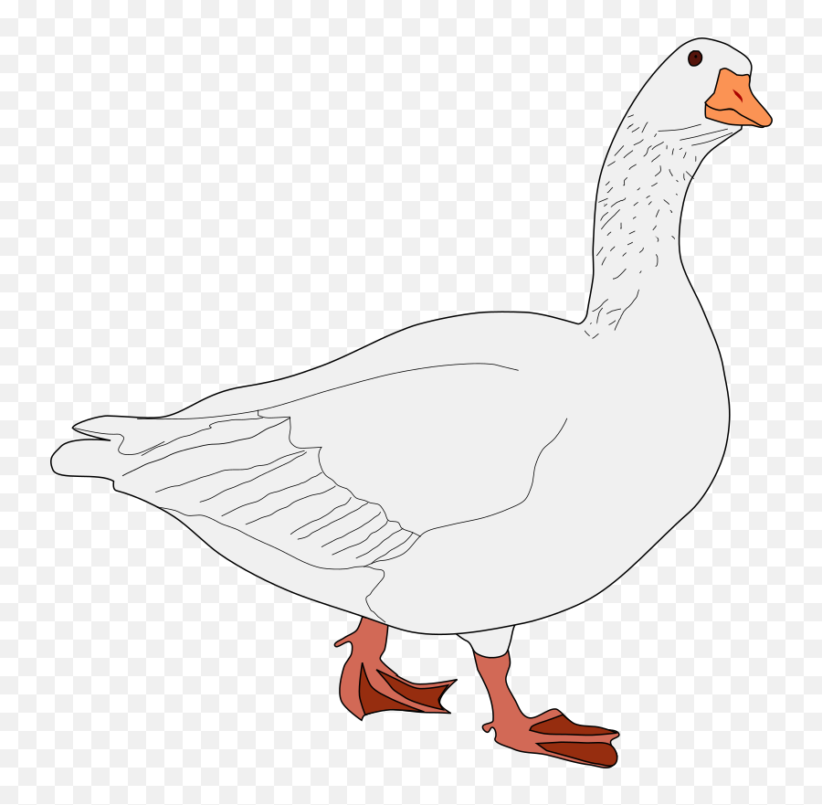 Goose Clipart Brown Duck Goose Brown - Mencari Gambar Hewan Emoji,Goose Emoji