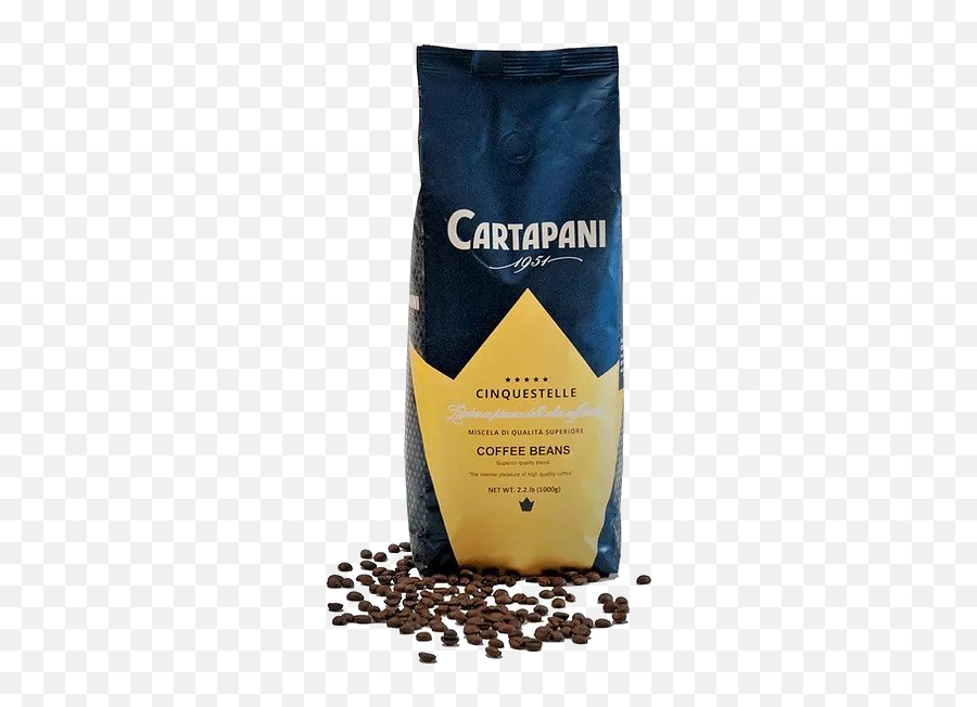 Caffè Cartapani Cinquestelle Sold By Gaztronomy - Coffee Substitute Emoji,Coffee Bean Emoji