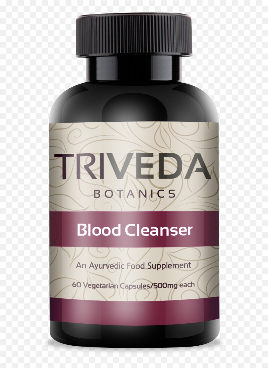 Ayurvedic Sariva Capsules Triveda - Cleanser Emoji,Emotions Blood Title