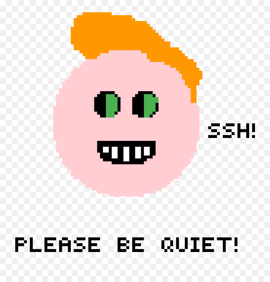 Pixilart - Be Quiet By Anonymous Happy Emoji,Smiley Emoticons Quiet