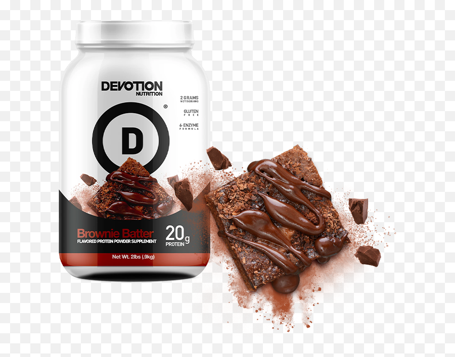 Protein Supplements U0026 Sugar Alternatives By Devotion Nutrition - Ganache Emoji,Brownie Emoji