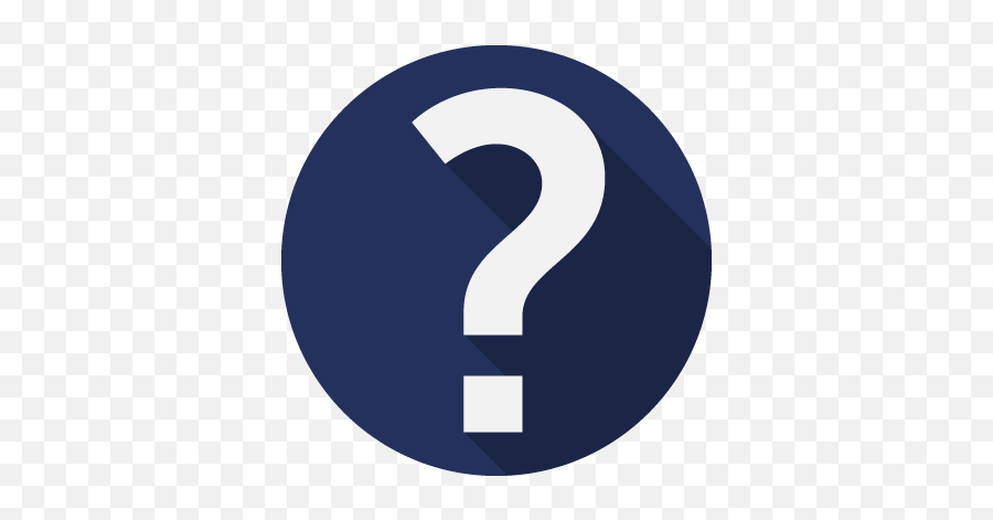Question Mark Clipart - Blue Question Mark Icon Emoji,Question Mark Emoji Transparent
