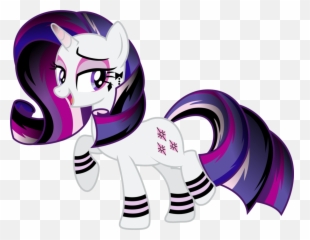Rarity Mlp Sticker - My Little Pony Gothic Rarity Emoji,My Little Pony Emojis Stickers Android