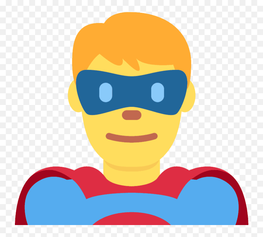 Man Superhero Emoji Clipart - Superhero Emoji Hero Emoji,Emoji Clip Art Appropriate