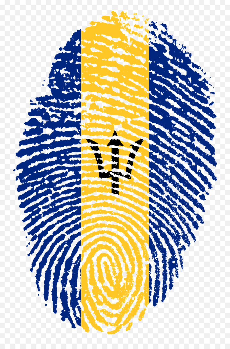 Re - Barbados Flag Fingerprint Emoji,Grenada Flag Emoji Png
