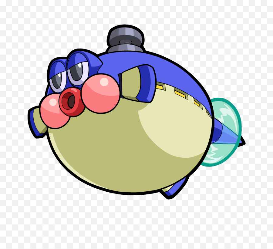 Puffy - Megaman Battle Network Virus Emoji,Puffy Emotion