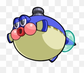 Puffy - Megaman Battle Network Virus Emoji,Puffy Emotion