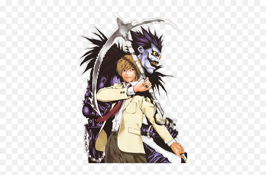 Sticker Maker - Death Note Death Note Light Et Ryuk Emoji,Find Emoticons Or Sticker Packs For Galaxy Note 5