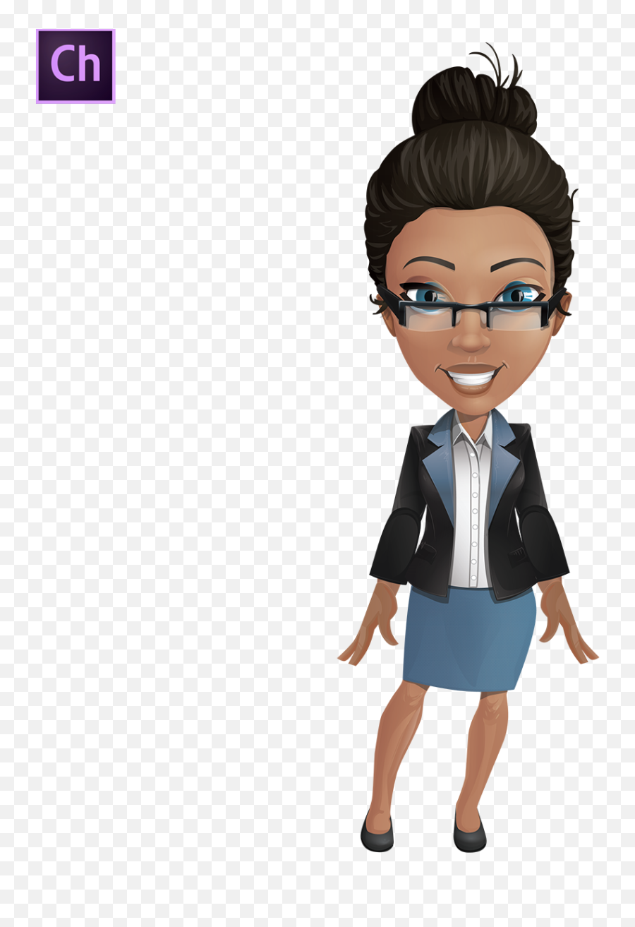 Young Female African - Animated Black Female Teacher Emoji,Clip Art Emotions African American