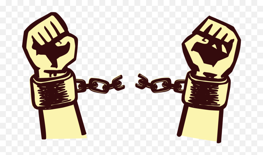 Slave Chains Png - Transparent Breaking Chains Png Emoji,Chain Emojis Png