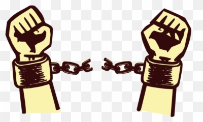 Slave Chains Png - Transparent Breaking Chains Png Emoji,Chain Emojis Png