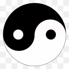 Yin Yang - Yin And Yang Svg Emoji,Yin Yang Emoticon