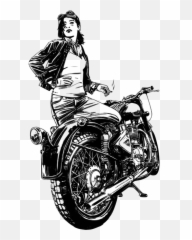Mad Max - Woman On A Motorcycle Emoji,Motorcycle Emoticon