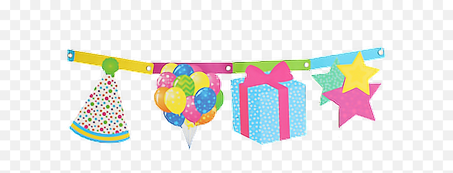 Party Flags Birthday Balloon Cake - Party Supply Emoji,Birthday Balloon Emoji