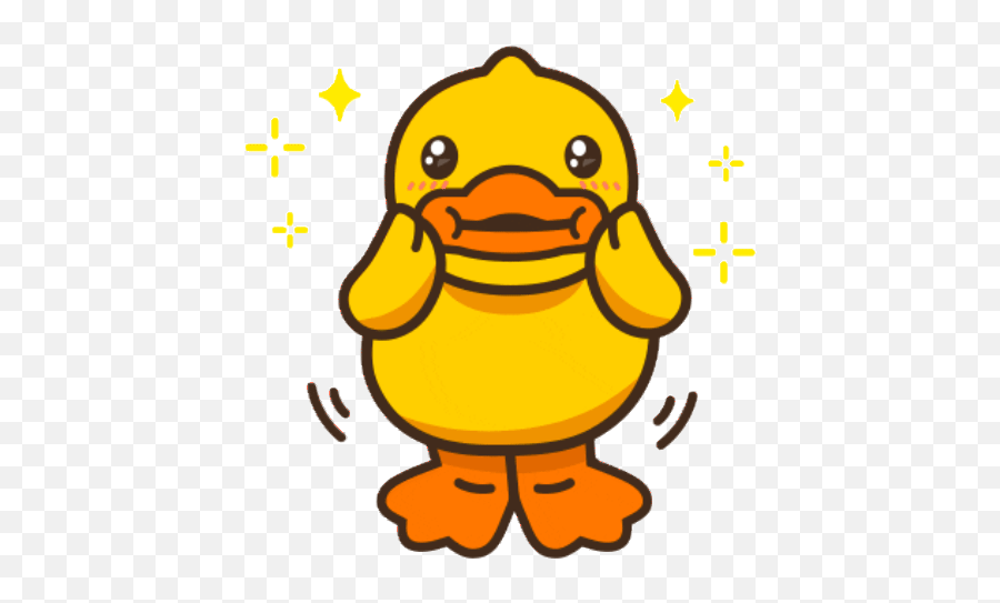 Sticker Maker - B Duck Dot Emoji,Emoji Of Snoopy Dancing