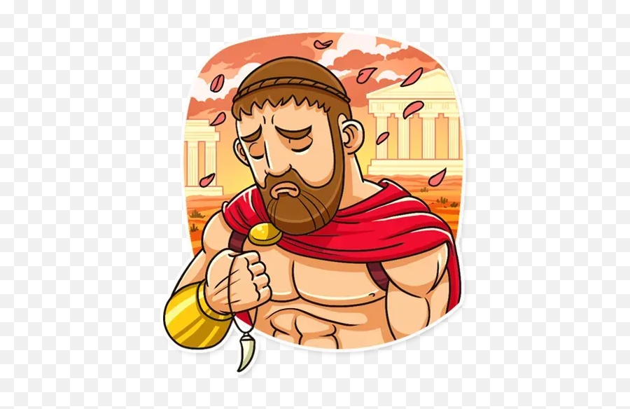 This Is Sparta Sticker Pack - Stickers Cloud Religion Emoji,Mustache Small Emoticon