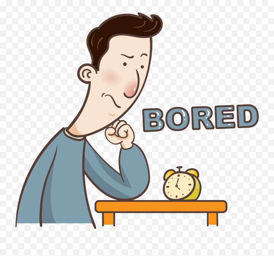 Bored Clipart - Png Download Full Size Clipart 5397951 Emoji,Bored Emoticon Whatsapp