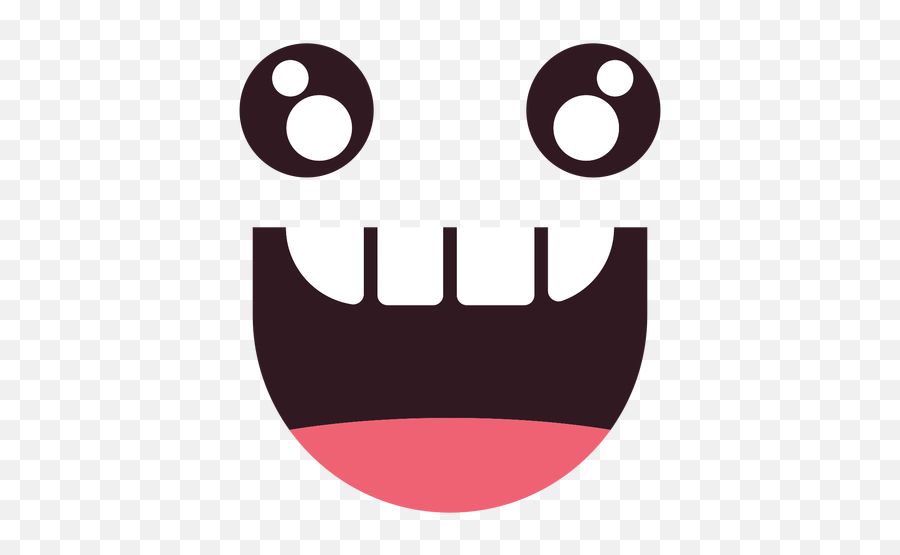 Kawaii Bite Emoticon Face - Transparent Png U0026 Svg Vector File Happy Emoji,Squinting Emoticon