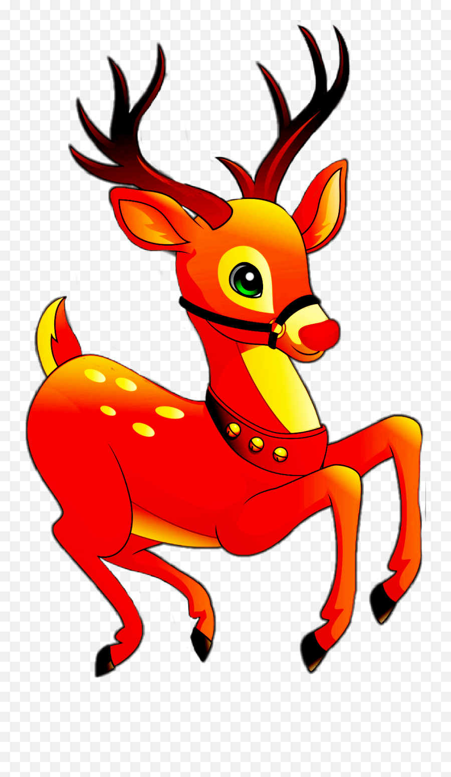 The Most Edited Screindeers Picsart Emoji,Santa And Christmas Rudolph Emoji