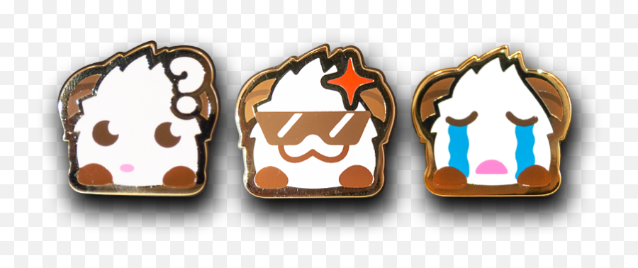 Poro Pin Set 3 Riot Games Store Emoji,Emotions Worlds League Fo Legeaugends