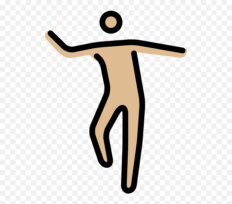 Man Dancing Emoji Clipart Free Download Transparent Png,Emoticon That Looks Like A Stick Figure