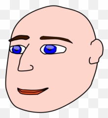 Head Man Bald Png Svg Clip Art For Web - Download Clip Art Emoji,Chick Snowboarding Emojis