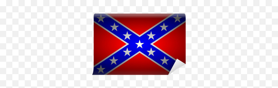 Wall Mural The Confederate Flag - Pixersus Emoji,American Flag Emoji