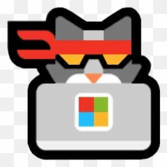 W10 Ninja - Catu201d Stickers Set For Telegram Emoji,Stunt Cat Emoji