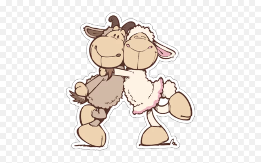 Telegram Sticker From Cute Sheep Pack Emoji,Cute Lamb Emoji