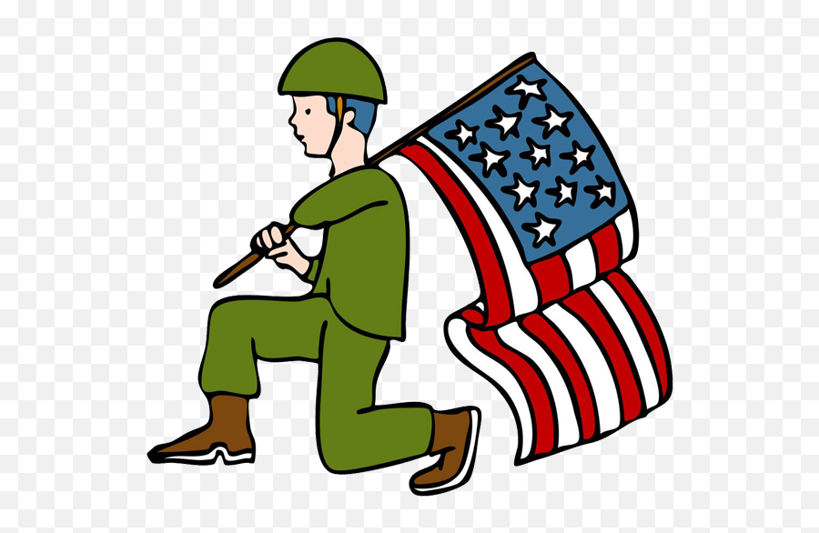 Memorial Day Hd Stickers By Hira Akram - Cartoon Soldier With Flag Emoji,Memorial Day Emoji