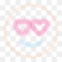 Download Pink Instagram Neon Rtv Nose Font Glasses Hq Png - Happy Emoji,Instagram Logo Emoji