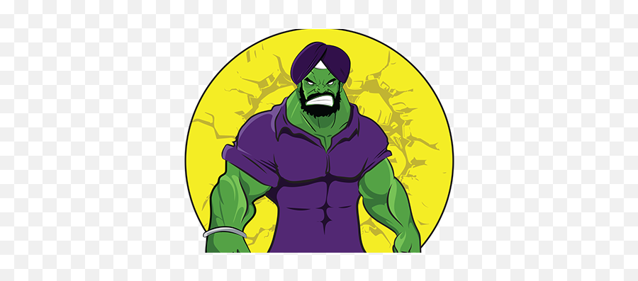 Punjabi Projects Photos Videos Logos Illustrations And - Hulk Emoji,Emoji Game Hulk