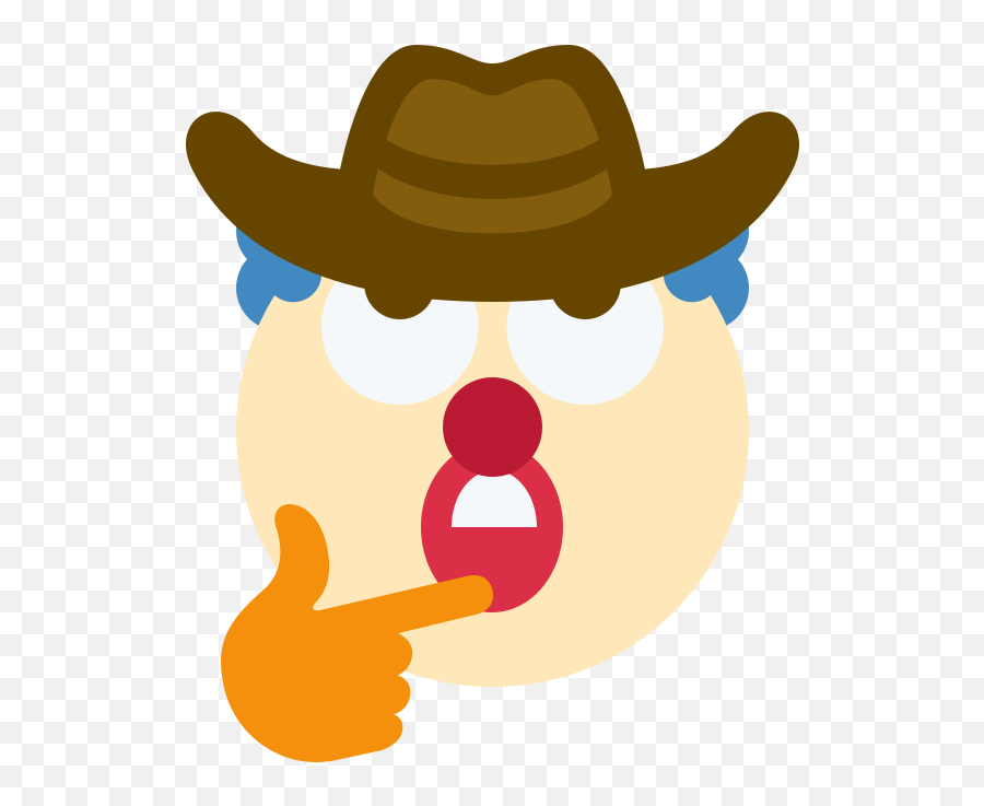 Pleroma Morepablo - Happy Emoji,Hand Chin Emoji