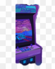 Arcade Videogame Gaming Game Gamer - Arcade Cabinet Emoji,Purple Video Game Emoji