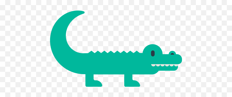 Crocodile Id 11529 Emojicouk - Emoji Of Crocodile,Firefox Emojis