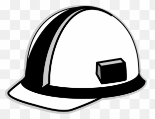 Microsoft Word Png Woman Hard Hat - Black And White Hard Hat Emoji,Hard Hat Emoji