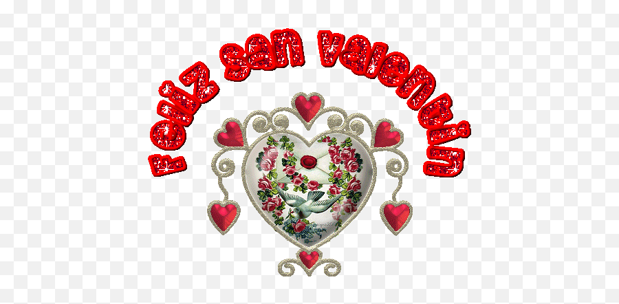 Pin On Happy Valentines - Día De San Valentín Gif Emoji,Corazon Azul Facebook Emoticon