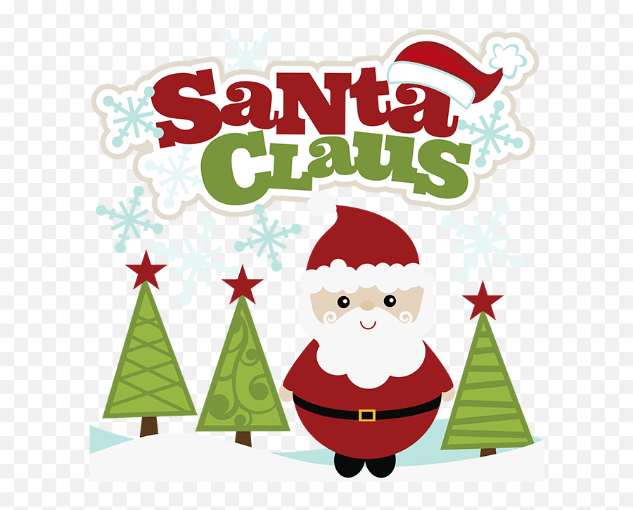 Xmas Christmas Christmastree Tree - Santa Scrapbook Emoji,Emoji Santa And Christmas Tree