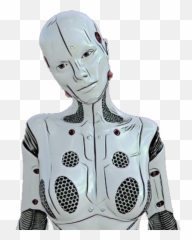 Robot Head Sticker - Dot Emoji,Robot Head Emoji