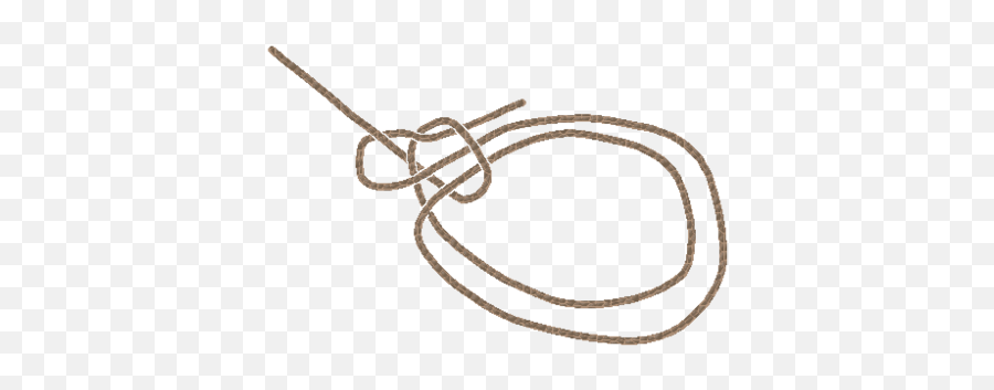 Portuguese Bowline - Wikiwand Noeud De Calfat Emoji,Hangman Noose Emoji